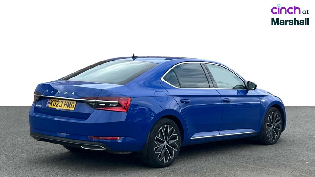 Skoda Superb Se L Blue #3