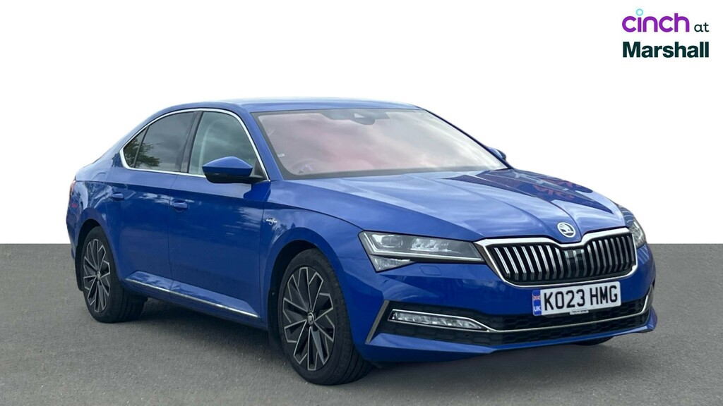 Skoda Superb Se L Blue #1