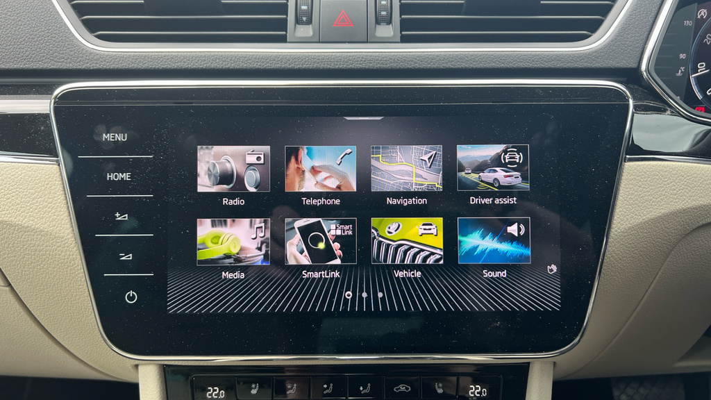Skoda Superb Se L Blue #31