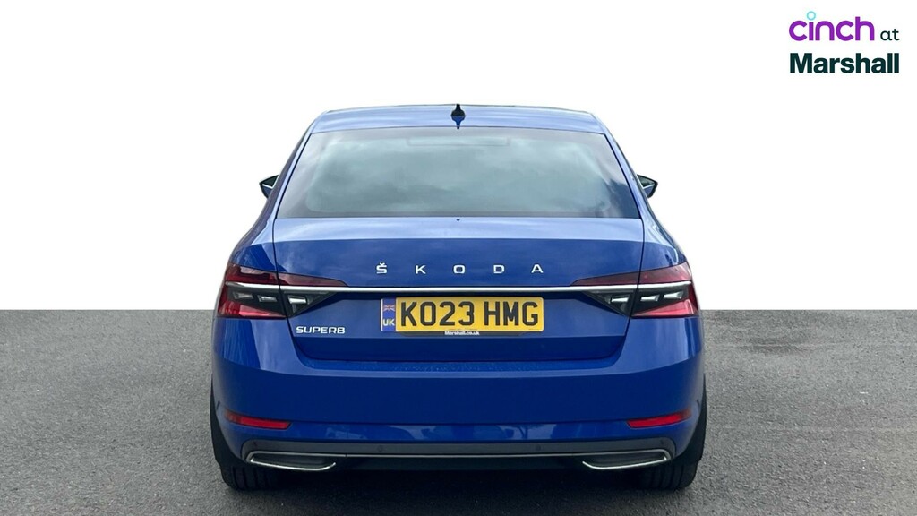Skoda Superb Se L Blue #4