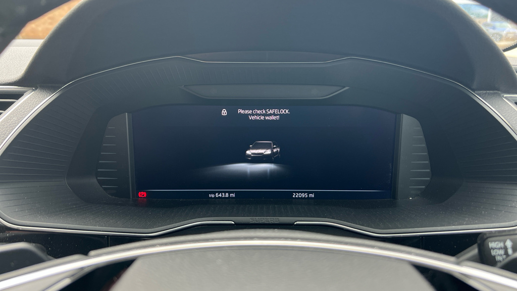 Skoda Superb Se L Blue #19