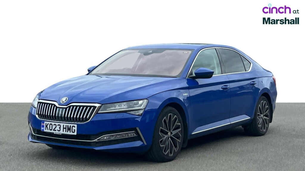 Skoda Superb Se L Blue #7