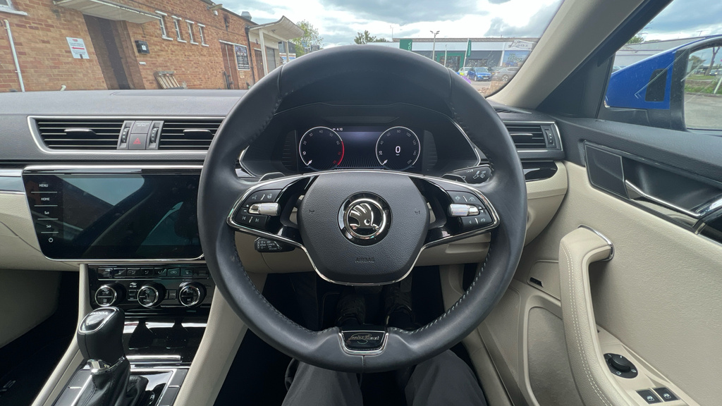 Skoda Superb Se L Blue #34