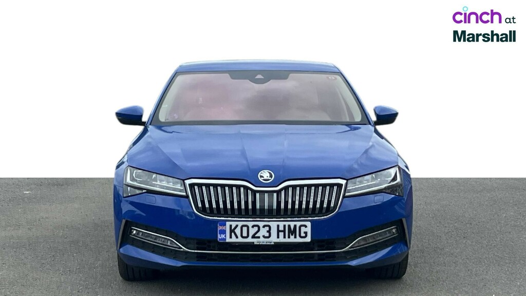 Skoda Superb Se L Blue #8