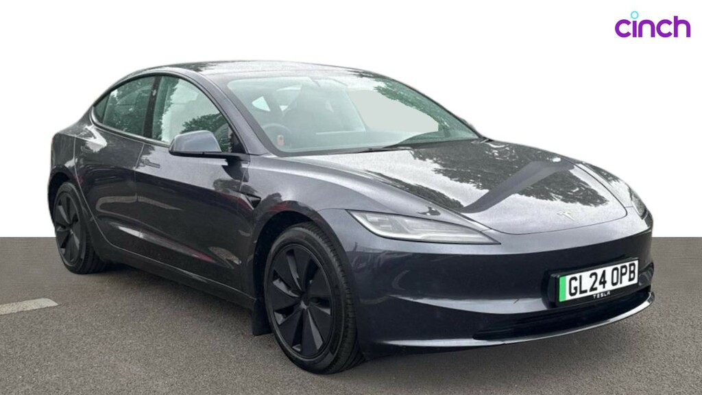 Tesla Model 3 Saloon White #1