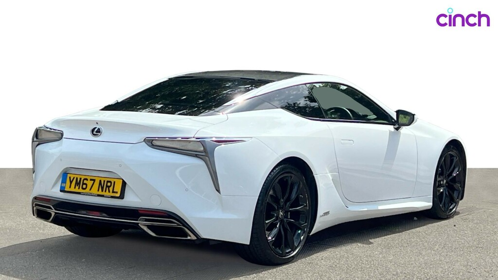 Lexus LC Petrol Red #3