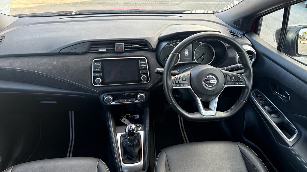 Nissan Micra Acenta White #11