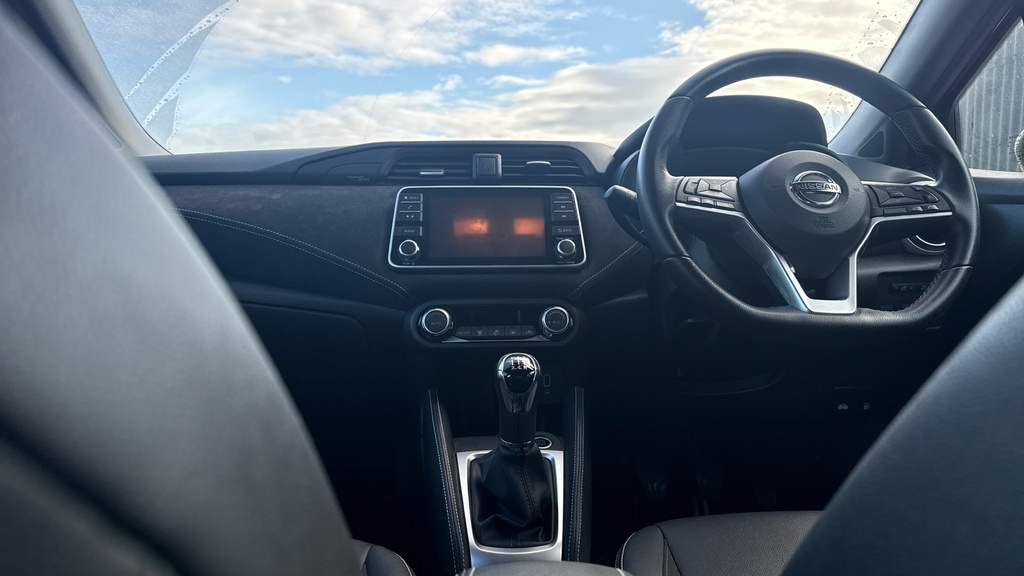 Nissan Micra Acenta White #12