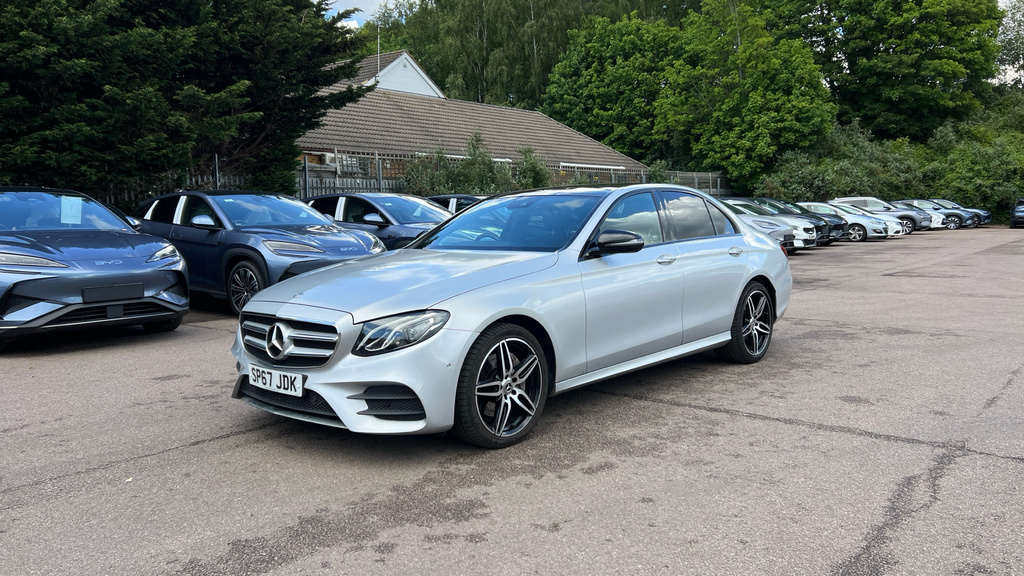 Mercedes-Benz E Class Amg Line Black #8