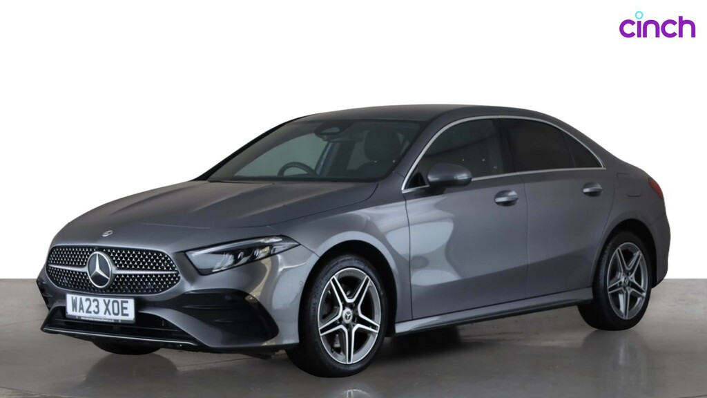 Mercedes-Benz A Class Hatchback White #1