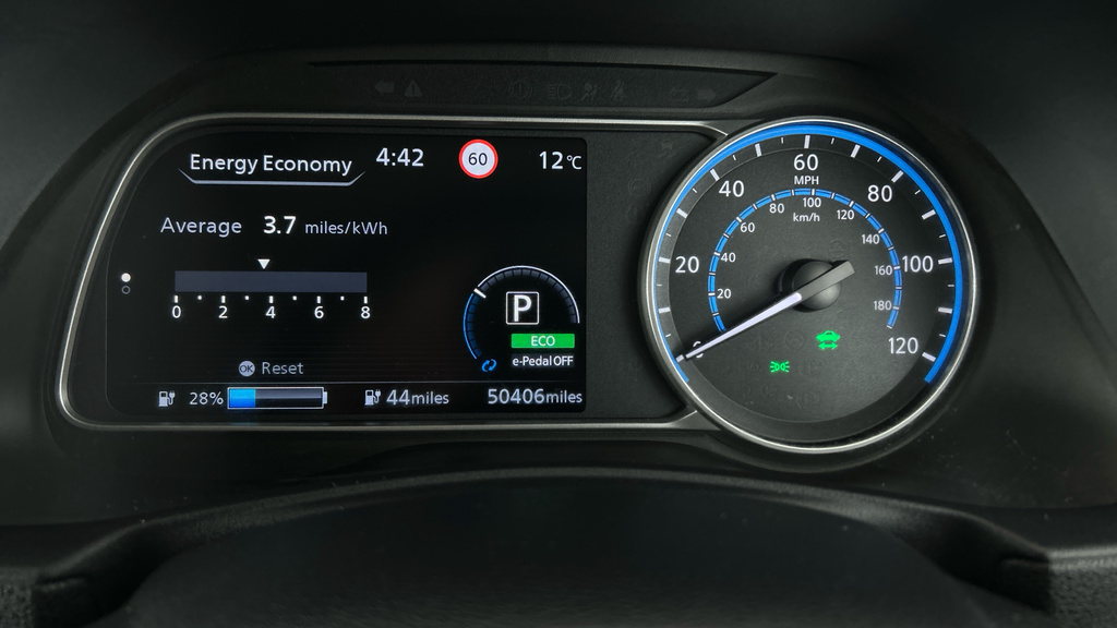 Nissan Leaf Hatchback Grey #20