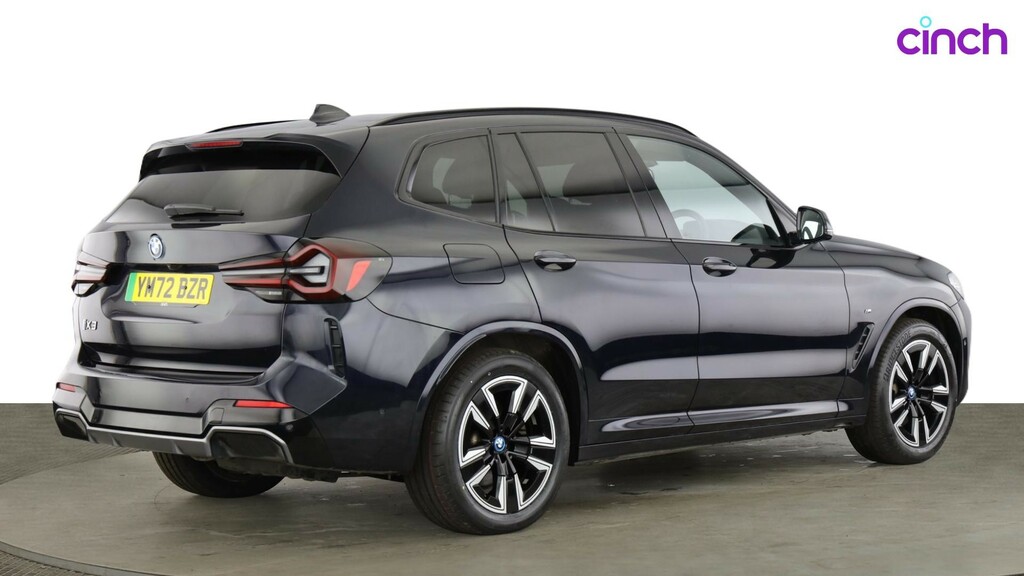 BMW iX3 M Sport White #3