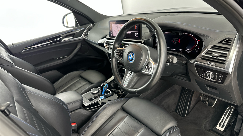 BMW iX3 M Sport White #9