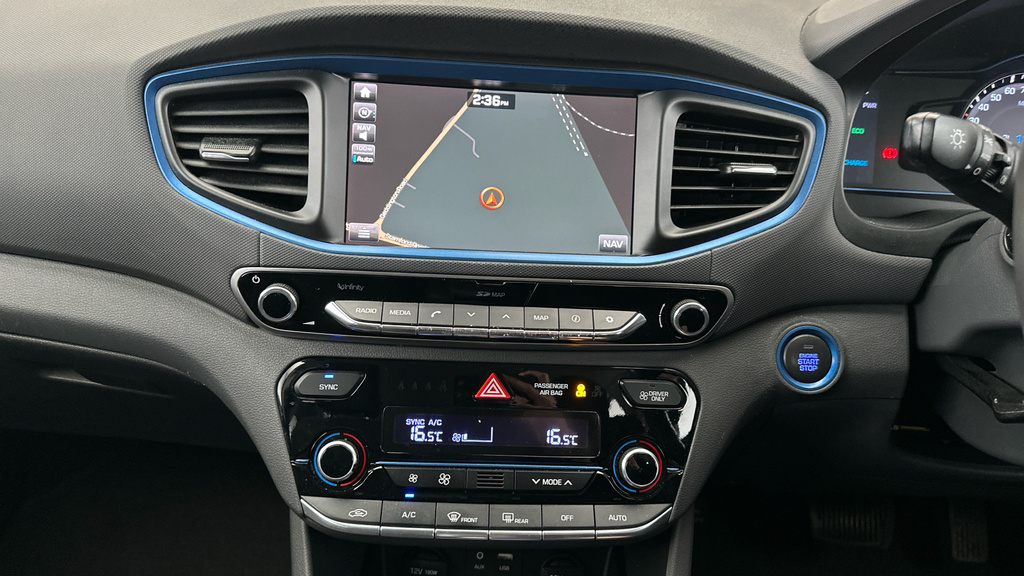 Hyundai Ioniq Hatchback Black #16