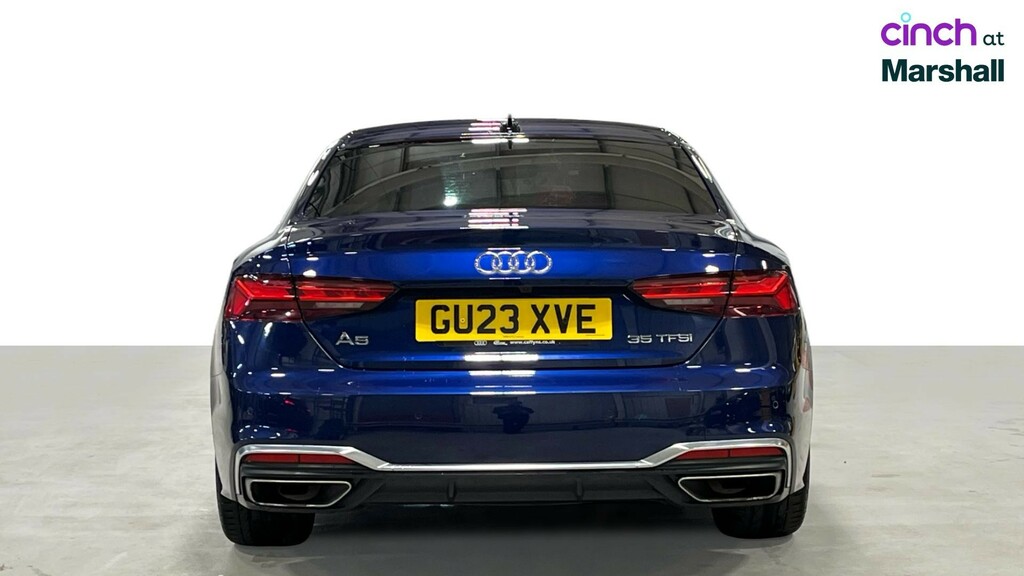 Audi A5 Black Edition Blue #4