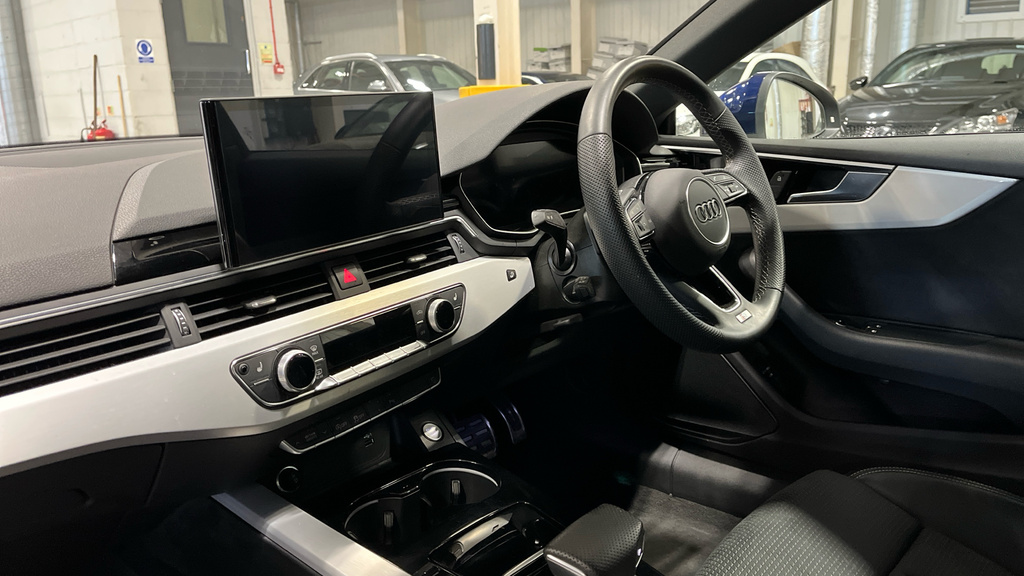 Audi A5 Black Edition Blue #11