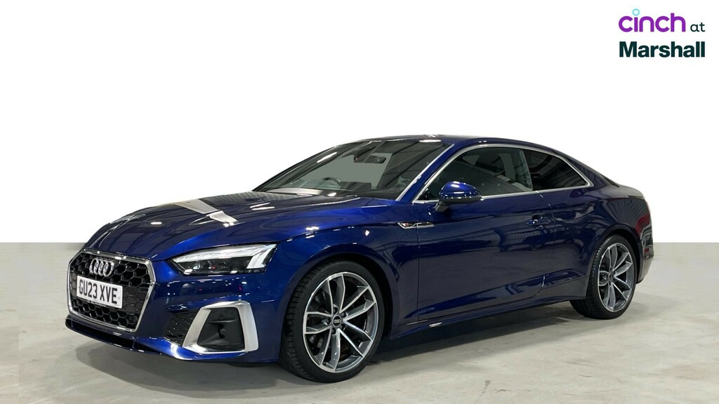 Audi A5 Black Edition Blue #8
