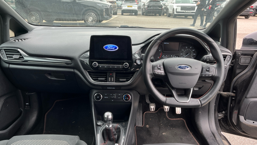 Ford Fiesta St-line Edition White #8