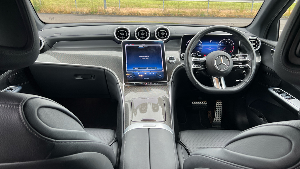 Mercedes-Benz GLC Class Coupe Silver #12