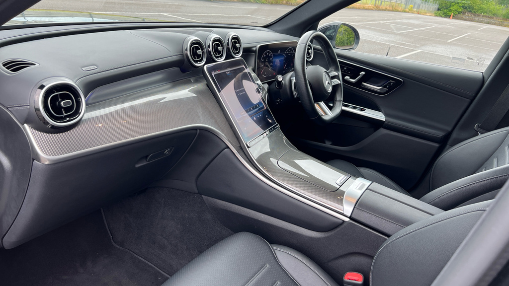 Mercedes-Benz GLC Class Coupe Silver #11