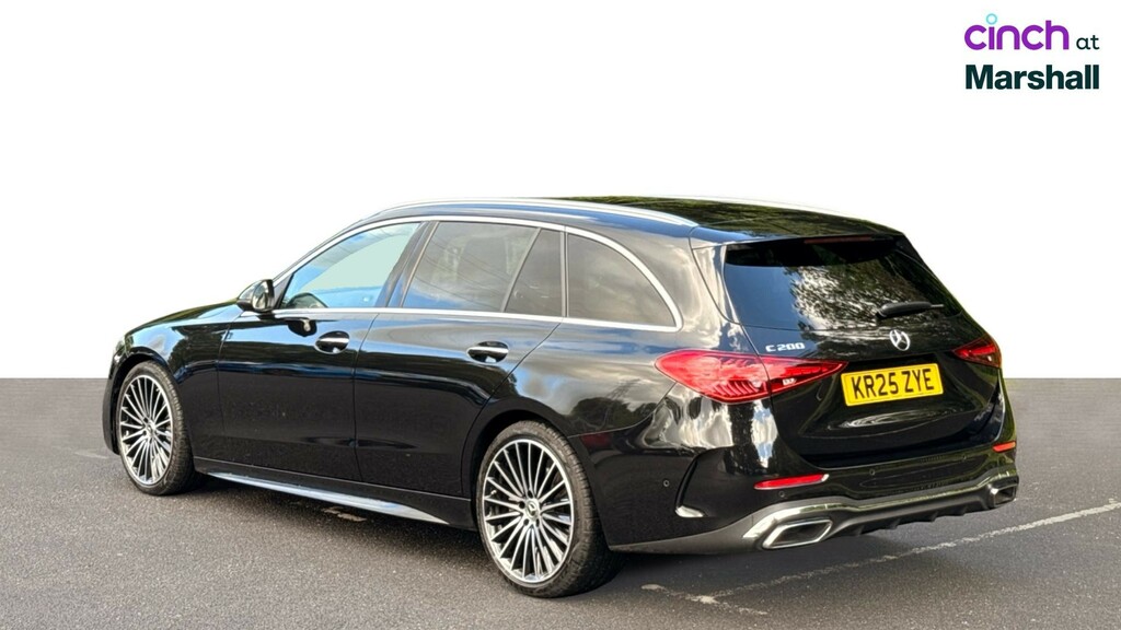 Mercedes-Benz C Class Amg Line Black #6