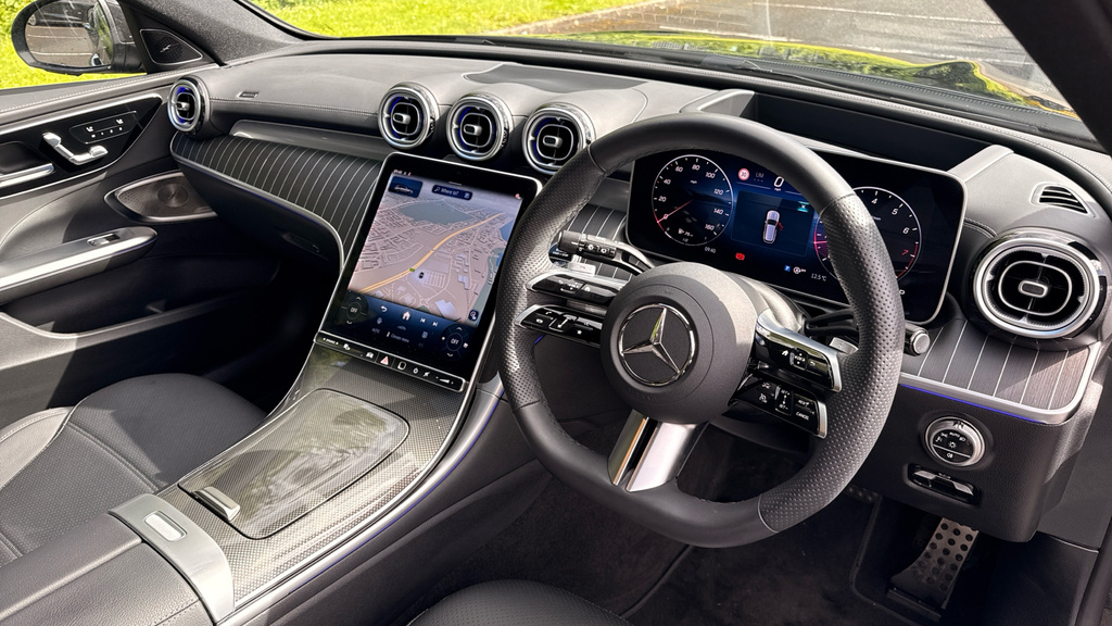 Mercedes-Benz C Class Amg Line Black #11