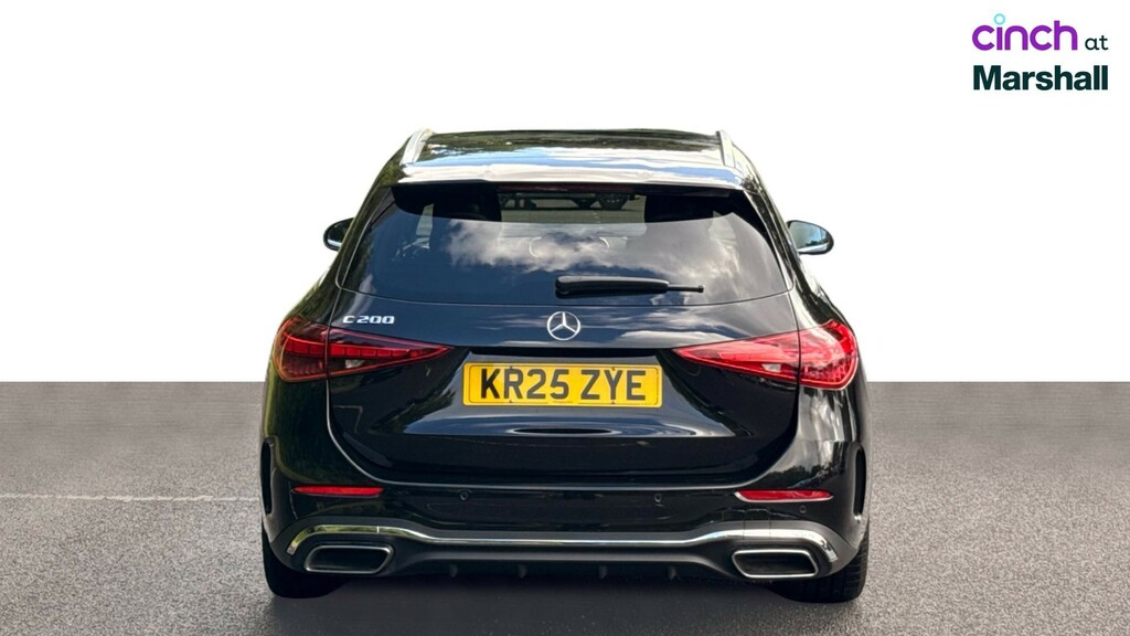 Mercedes-Benz C Class Amg Line Black #5