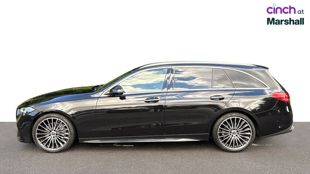 Mercedes-Benz C Class Amg Line Black #8