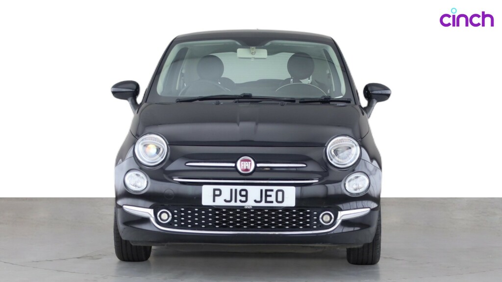 Fiat 500 Hatchback Black #10