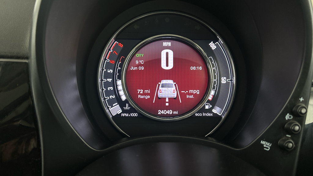Fiat 500 Hatchback Black #17