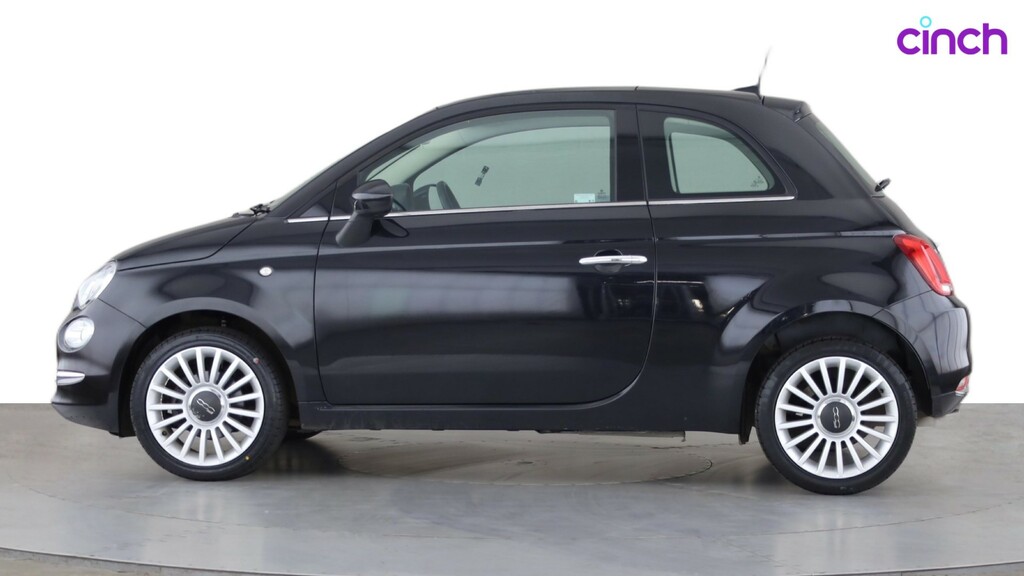 Fiat 500 Hatchback Black #8