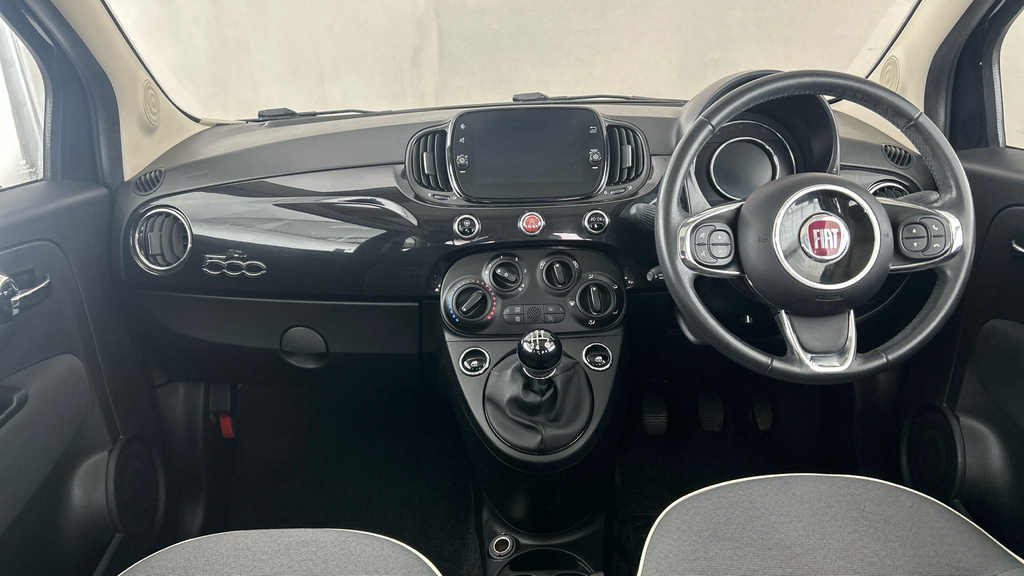 Fiat 500 Hatchback Black #13