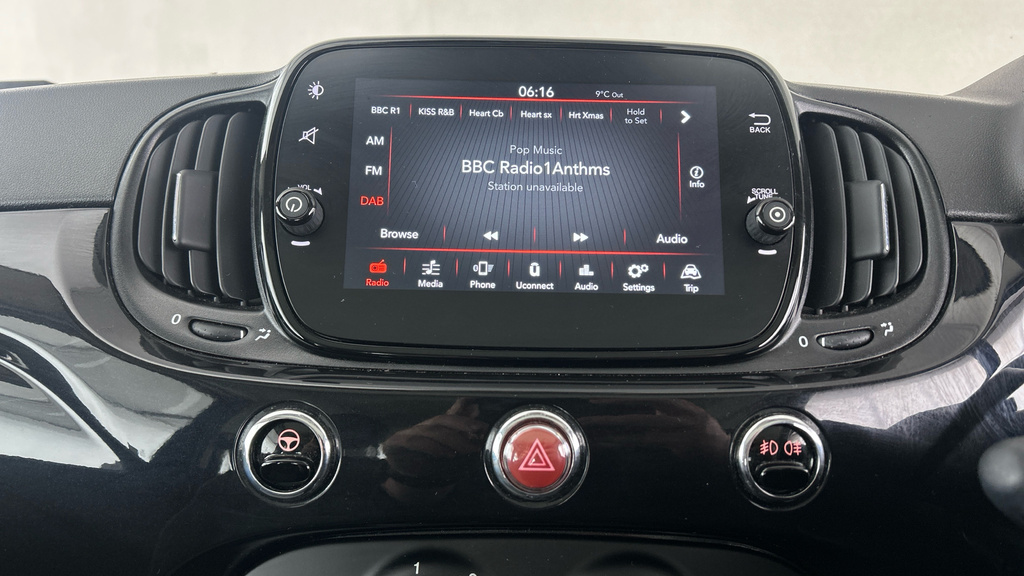 Fiat 500 Hatchback Black #15