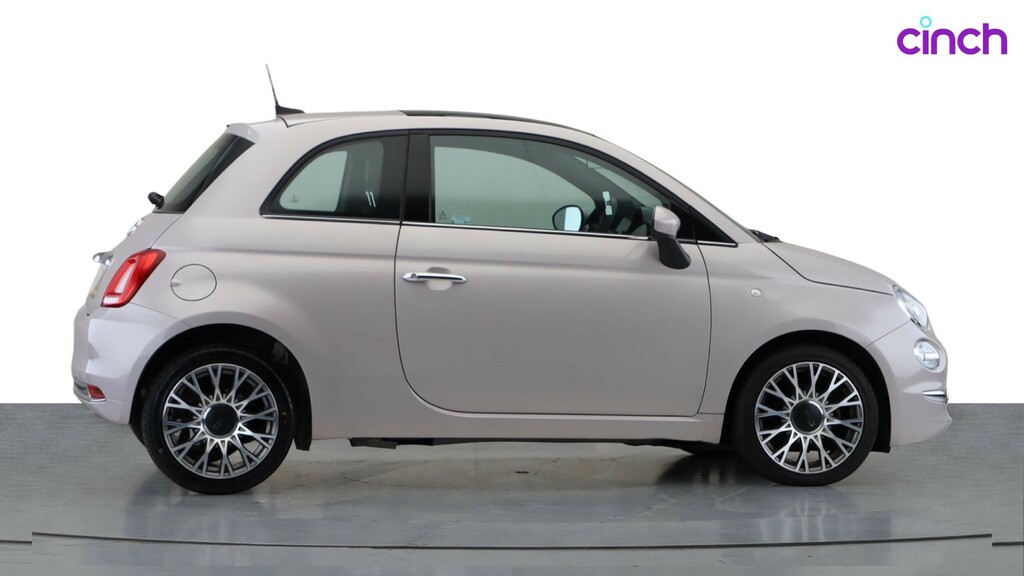Fiat 500 Hatchback Grey #2