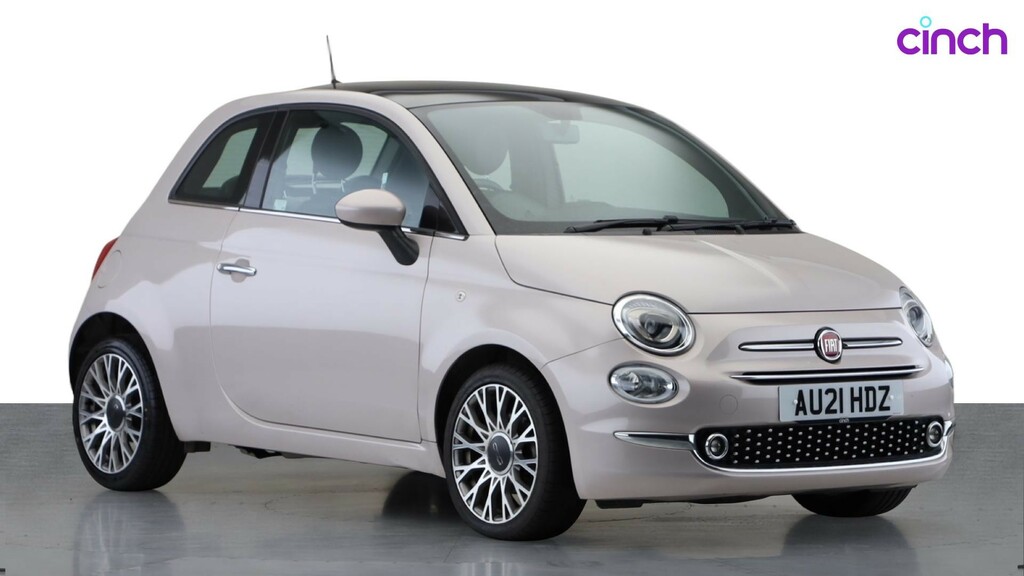 Fiat 500 Hatchback Grey #1