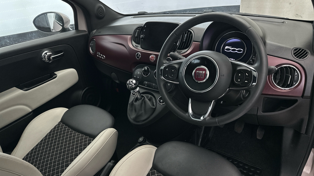 Fiat 500 Hatchback Grey #11