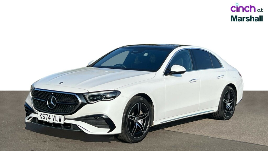 Mercedes-Benz E Class 2.0 E300e 25.4Kwh Amg Line Advanced Saloon P Black #7