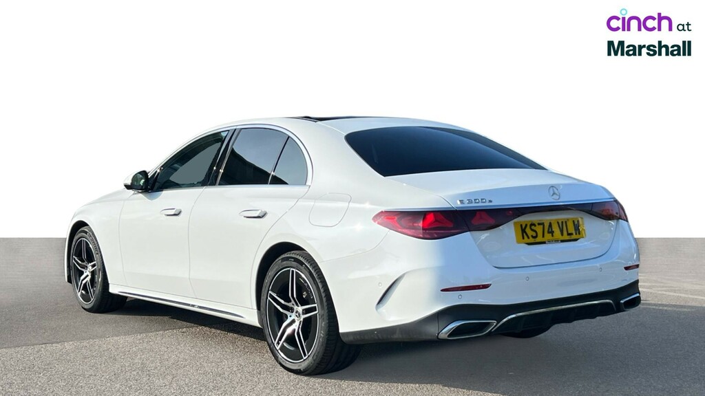 Mercedes-Benz E Class 2.0 E300e 25.4Kwh Amg Line Advanced Saloon P Black #5