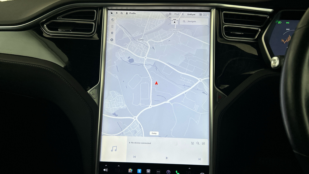 Tesla Model S Hatchback P100dl Dual Motor 4Wd Ludicr Black #17