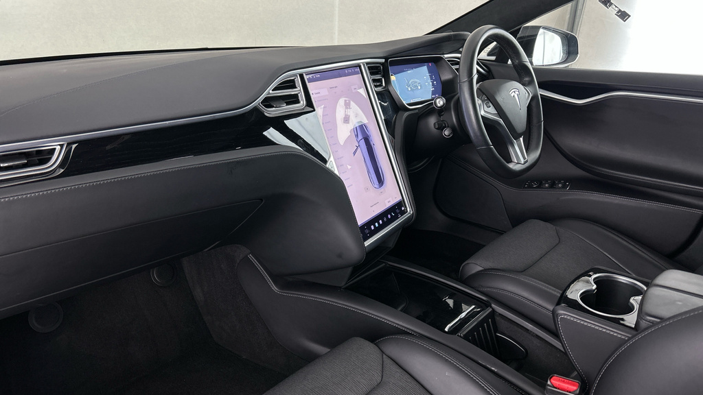 Tesla Model S Hatchback P100dl Dual Motor 4Wd Ludicr Black #12