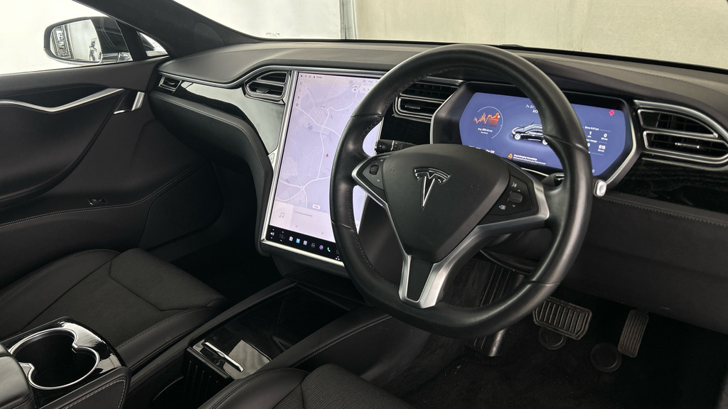 Tesla Model S Hatchback P100dl Dual Motor 4Wd Ludicr Black #11