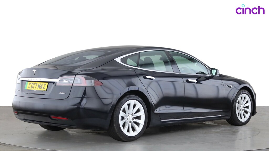 Tesla Model S Hatchback P100dl Dual Motor 4Wd Ludicr Black #5