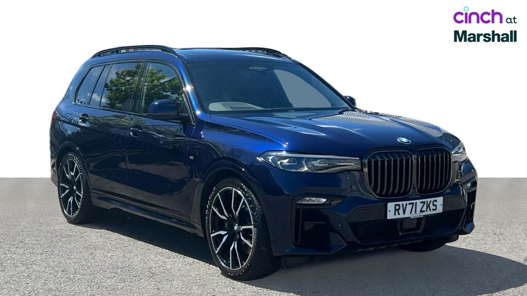 BMW X7 Xdrive40d Mht M Sport Step Blue #1