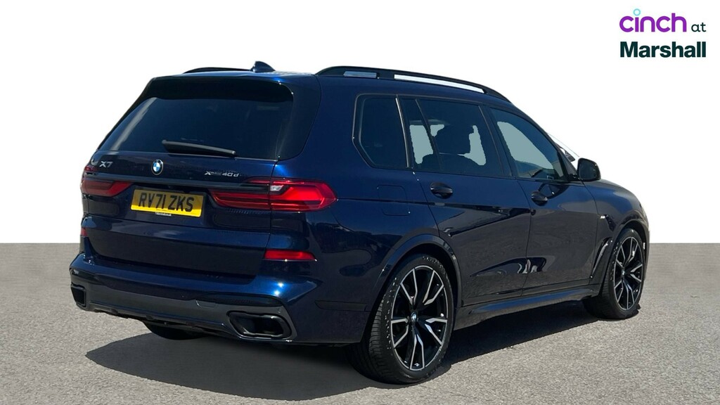 BMW X7 Xdrive40d Mht M Sport Step Blue #3