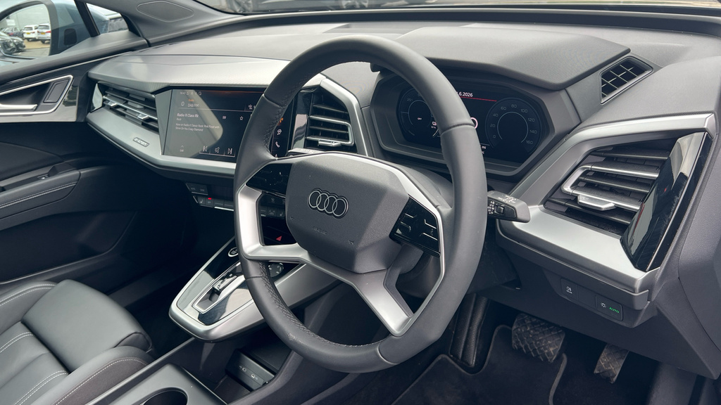 Audi Q4 E Tron Q4 Sportback Black Edition 45 E-tron 210,00 Kw Grey #14