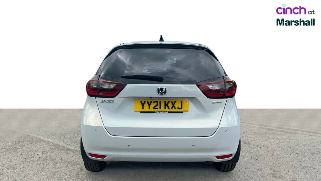 Honda Jazz Ex I-mmd Cvt White #4