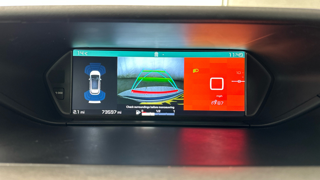 Citroen C4 Picasso Diesel Red #20