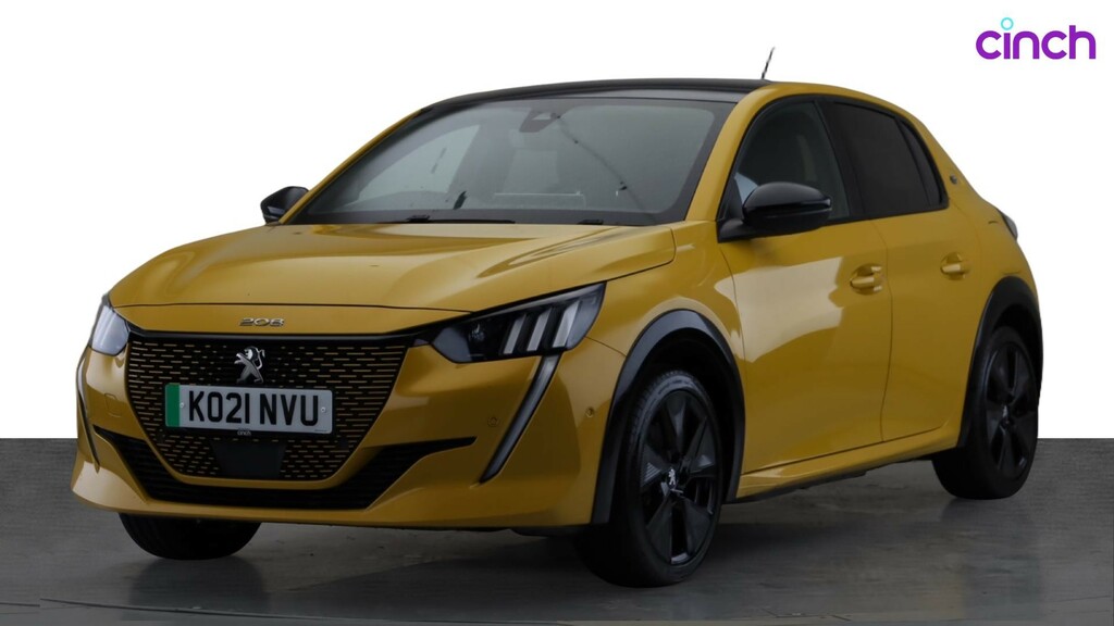 Peugeot e-208 Gt Premium Red #8