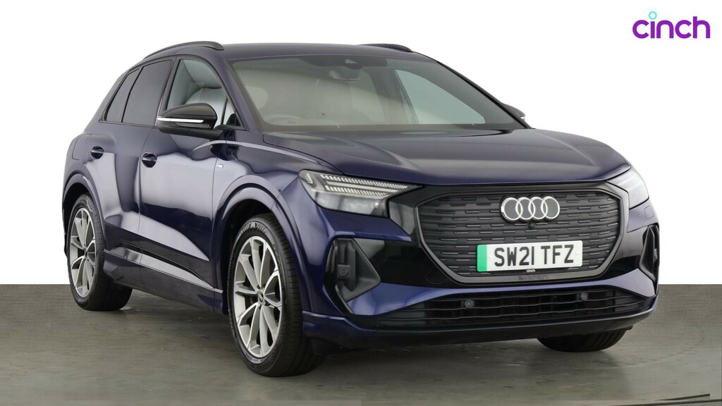 Audi Q4 E Tron 150Kw 40 82.77Kwh S Line White #1