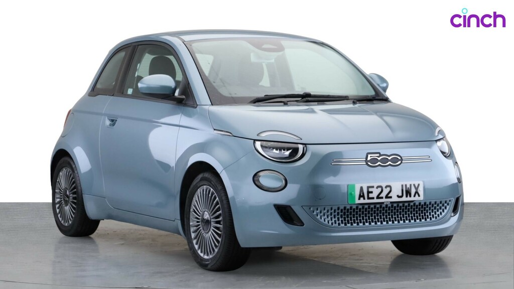 Fiat 500E 42Kwh La Prima Blue #1